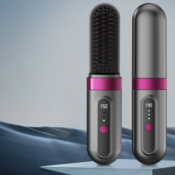 Rechargeable Hair Straightener Comb