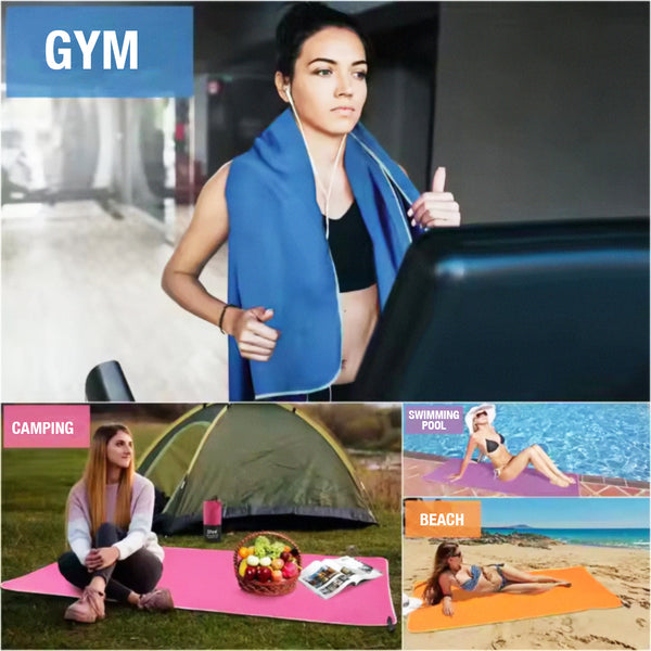 Microfiber Beach & Sports Towel