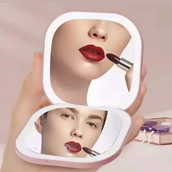 Rechargeable Led Pocket Mirror